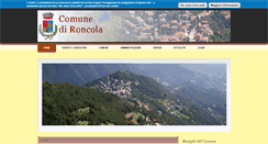 Desktop Screenshot of comune.roncola.bg.it